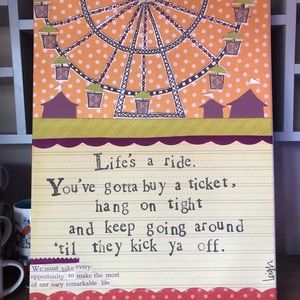 Curly Girl Design Canvas Art